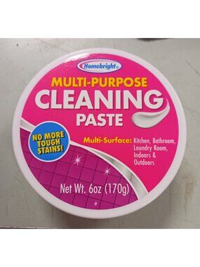 Multi Purpose Cleaning Paste 6oz. Multi Surface Indoors & Outdoors NEW